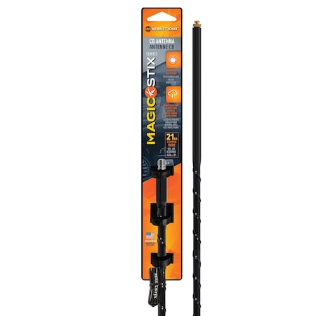 Mobiletronix CB Ant MagicStix Series 4ft Blk 216-80410